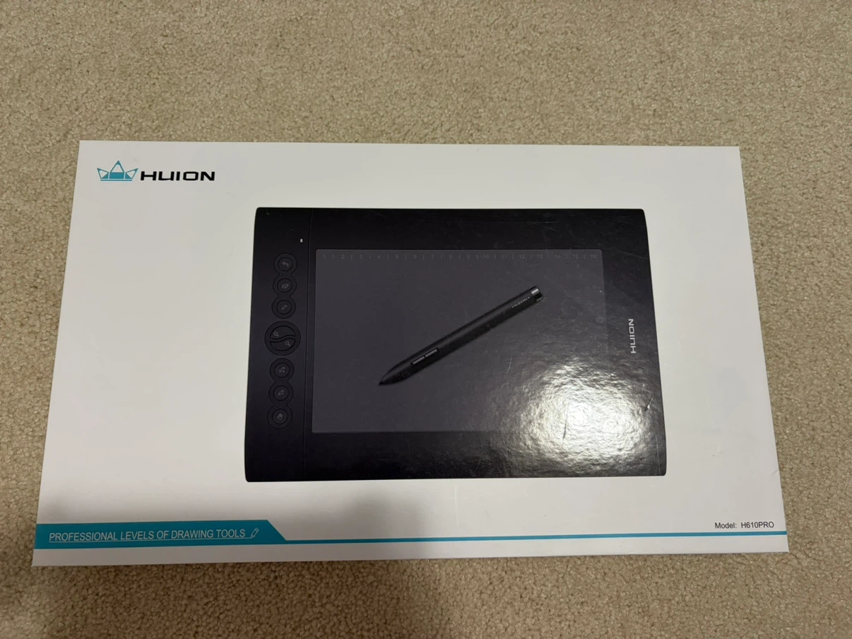 HUION Drawing Tablet H610PRO Brand New in Box