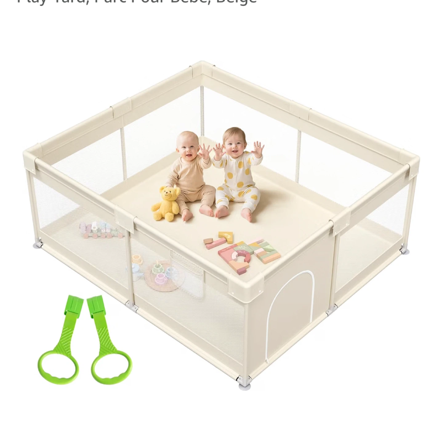 Playpen for Baby, Beige