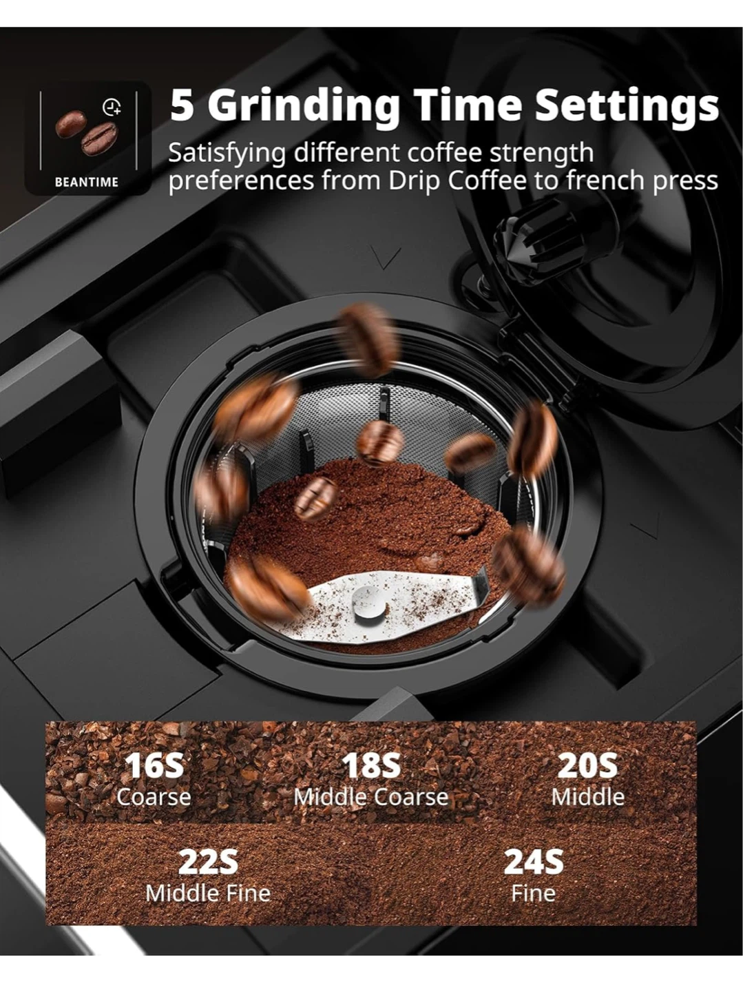 AIRMSEN All-in-One Coffee Maker - Grind and Brew - photo 2