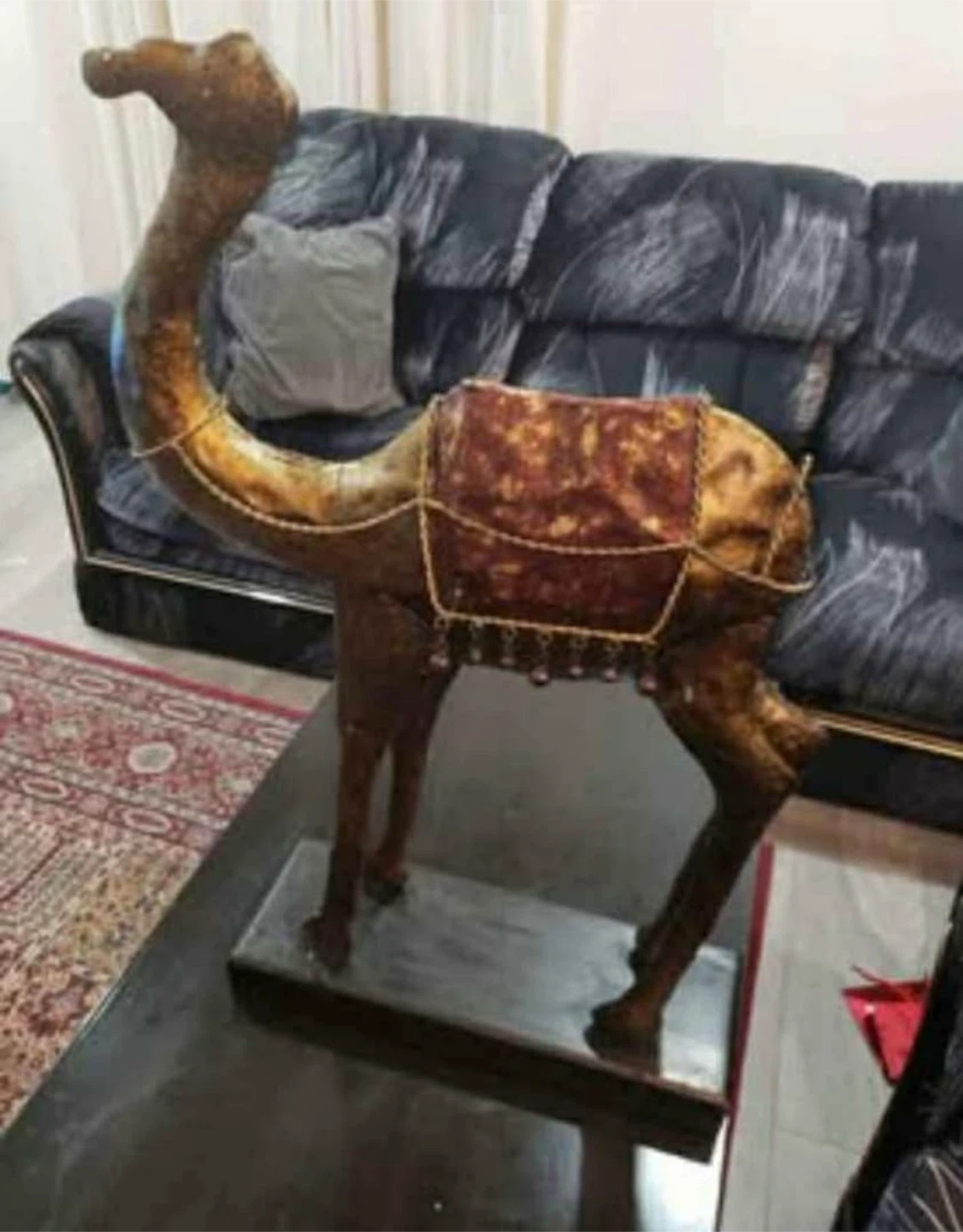 Decorative Brass Camel Figurine