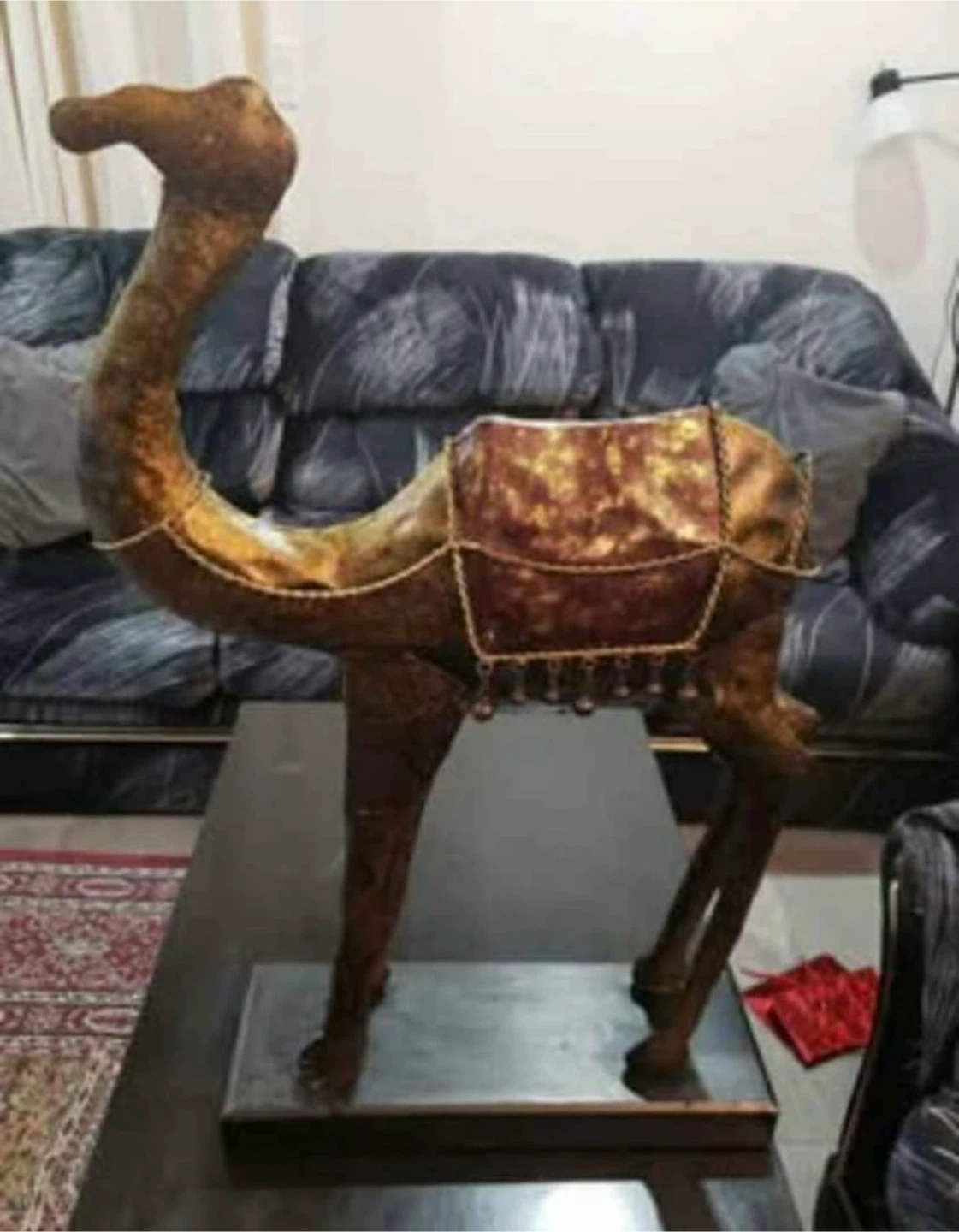 Decorative Brass Camel Figurine - photo 2