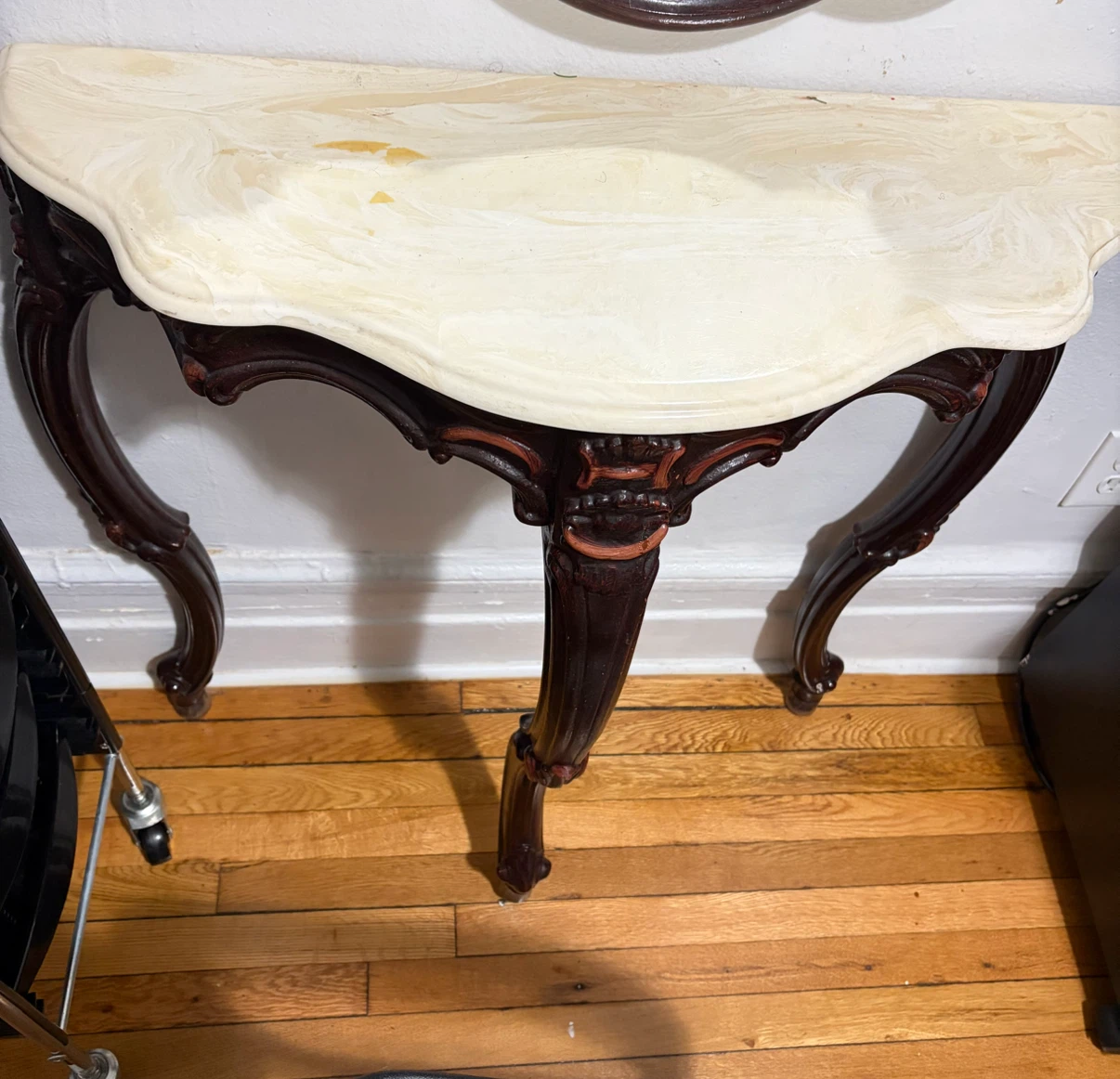 Console Table with Marble Top - photo 3