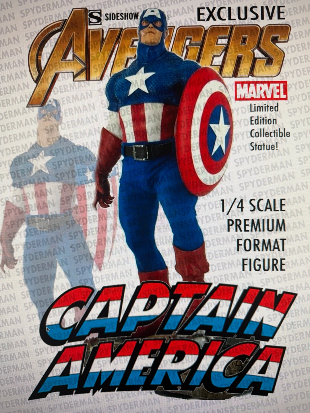 Sideshow Exclusive Captain America Premium Format Figure