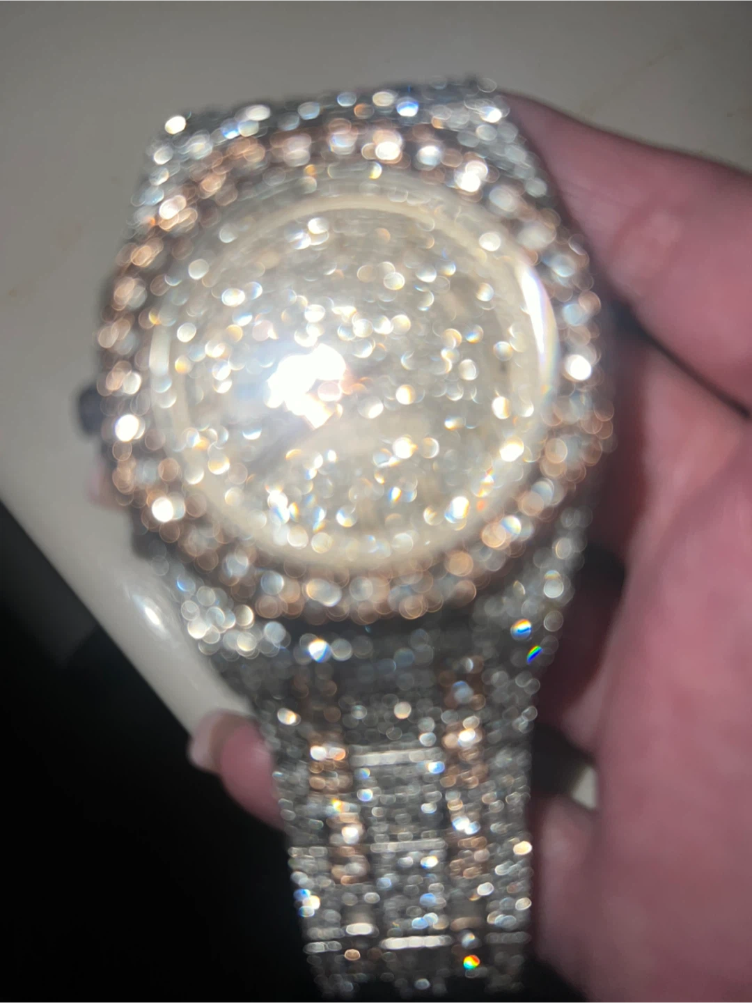 Custom Iced Out AP Style Watch