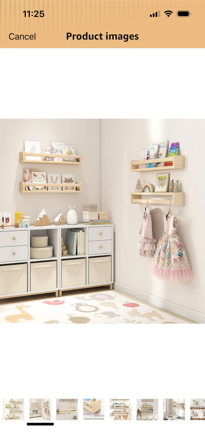 New-Wooden Wall Shelf Kit!
