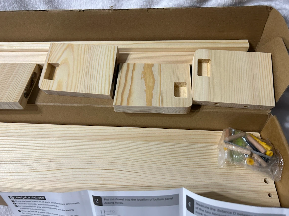 New-Wooden Wall Shelf Kit! - photo 4