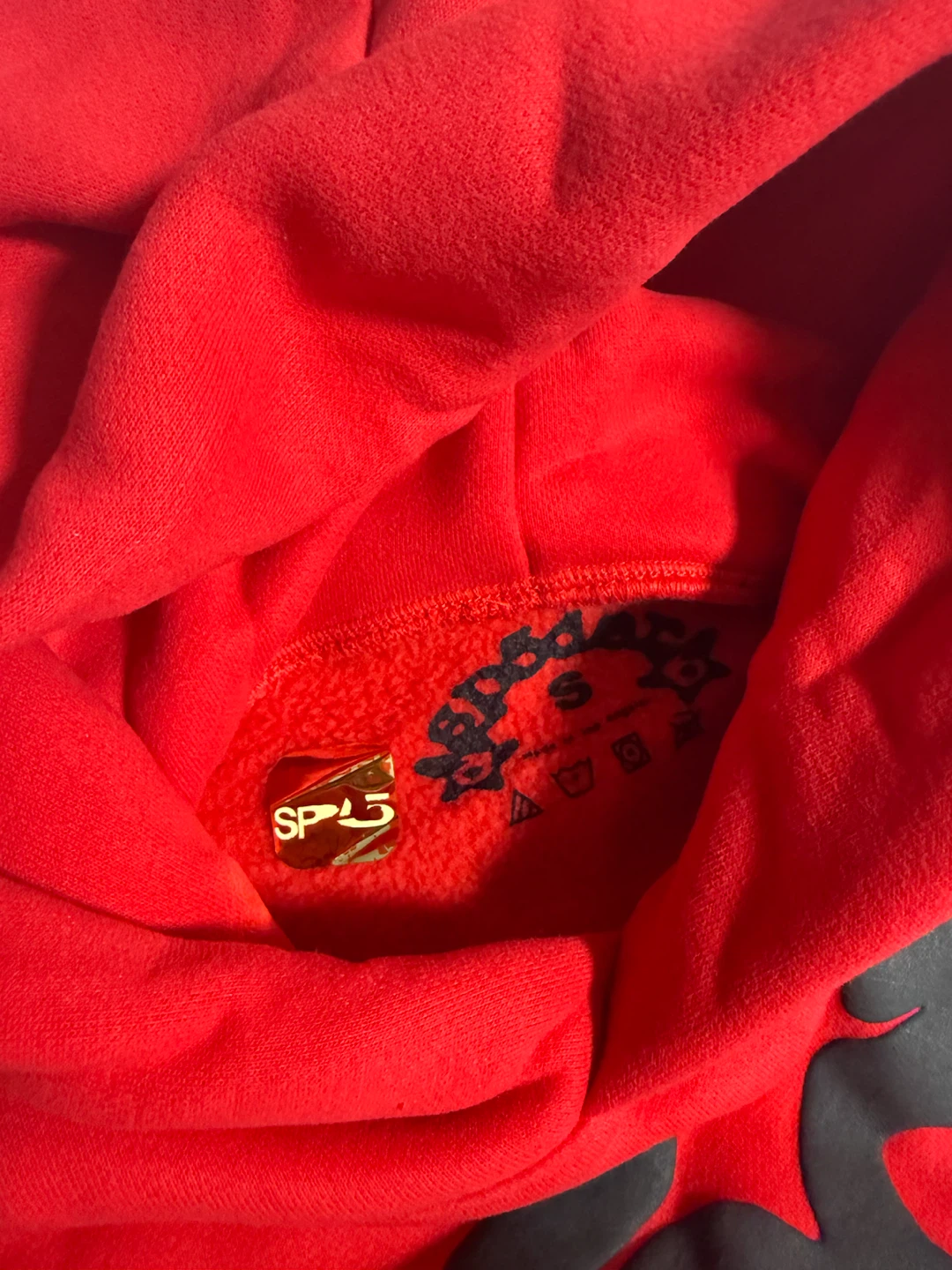 Sp5der Beluga Hoodie Red - photo 5