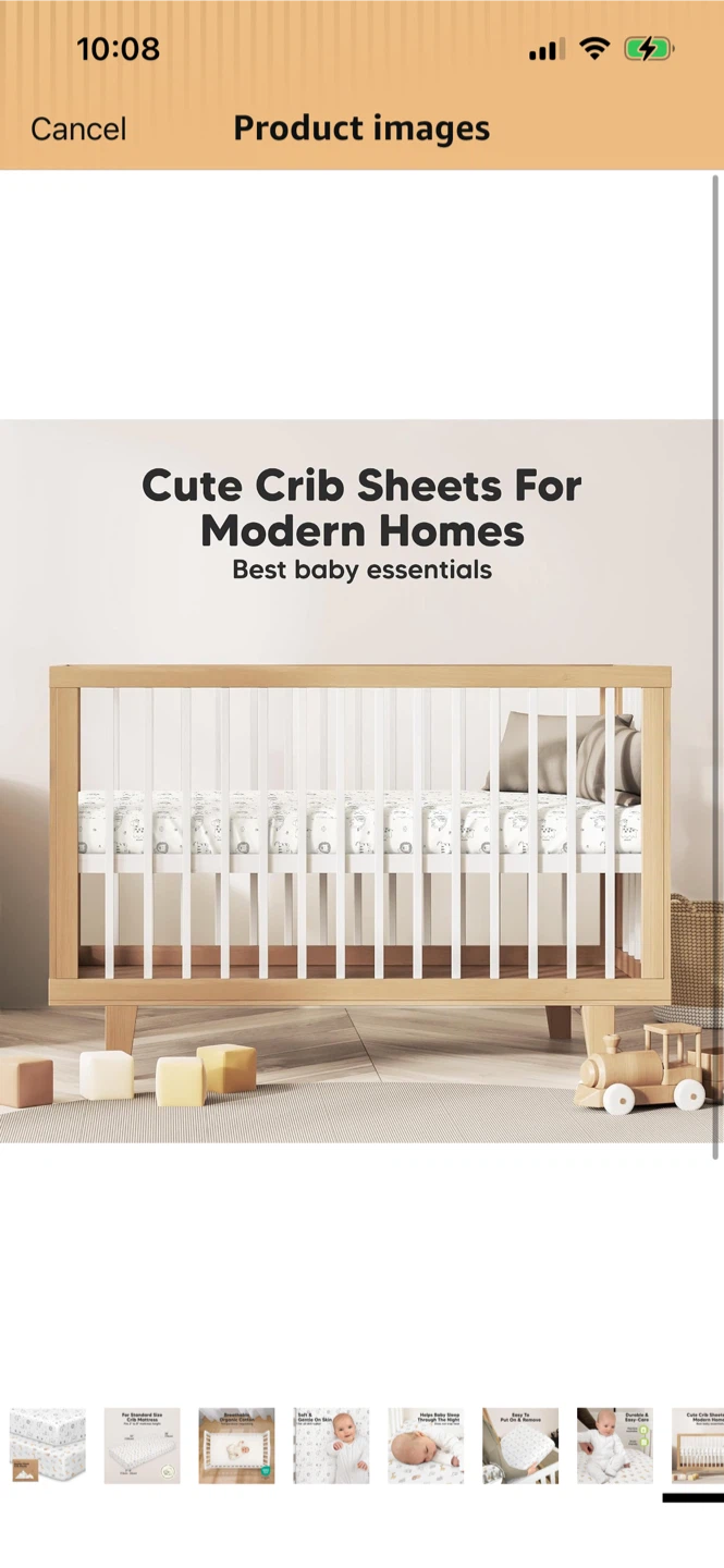 New-KeaBabies Soothe Fitted Crib Sheets - photo 3