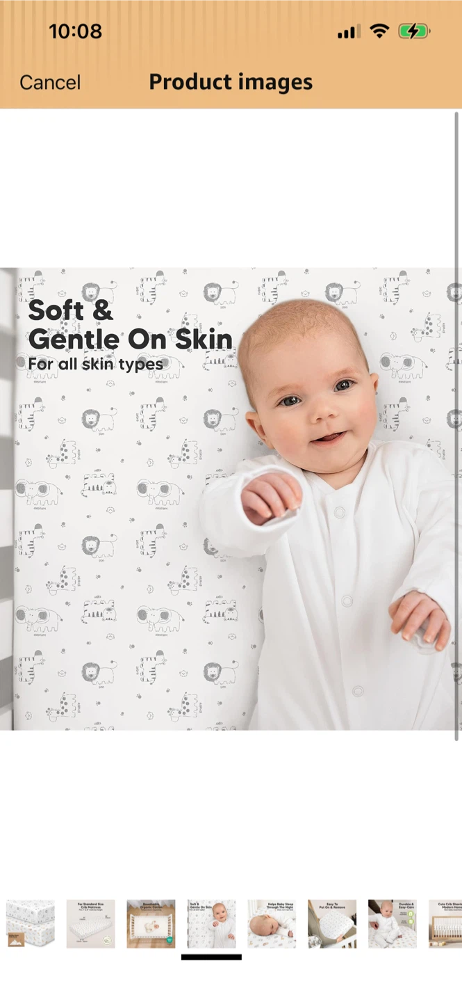 New-KeaBabies Soothe Fitted Crib Sheets - photo 5