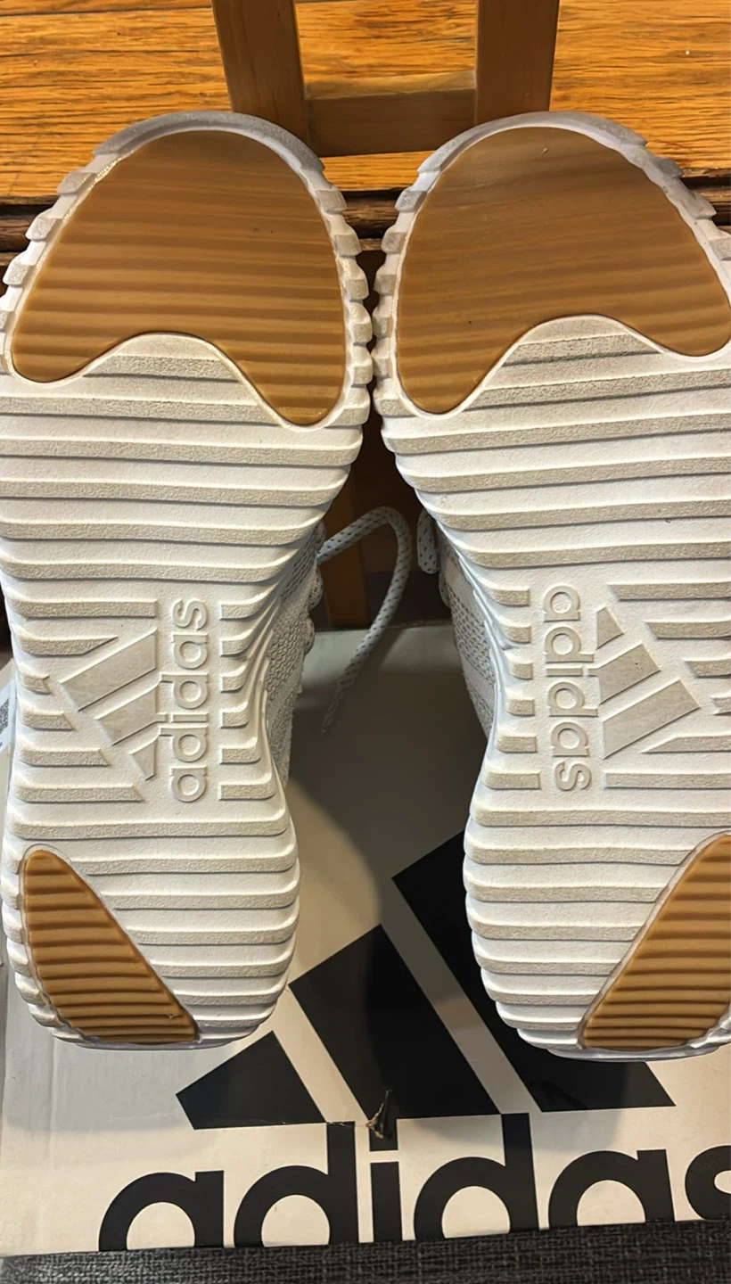 Like New Adidas ladies Kapir Flow Cloud White Running Shoes - photo 5
