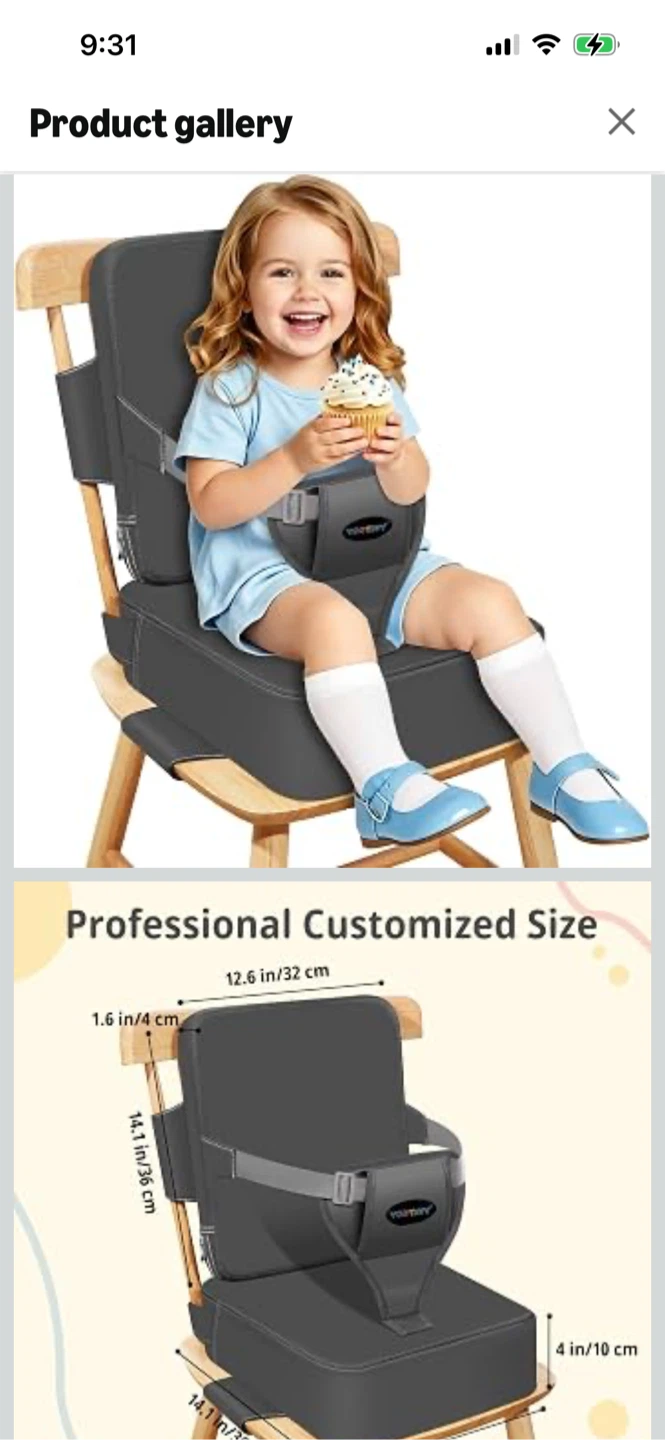 New-YONTINY Booster Seat for Little Ones - photo 2