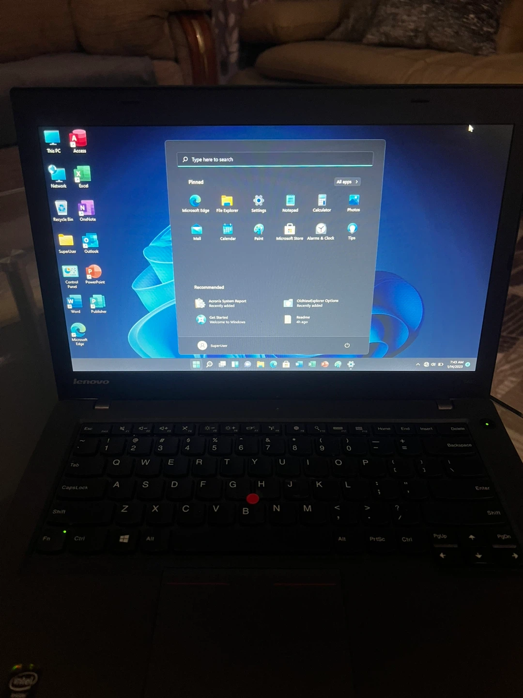 Lenovo ThinkPad Laptop