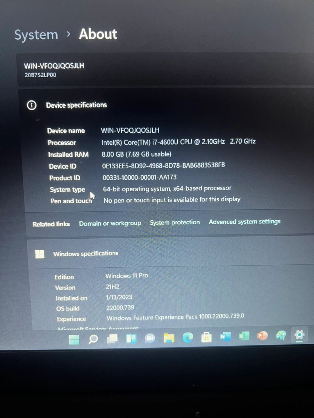 Lenovo ThinkPad Laptop - photo 3