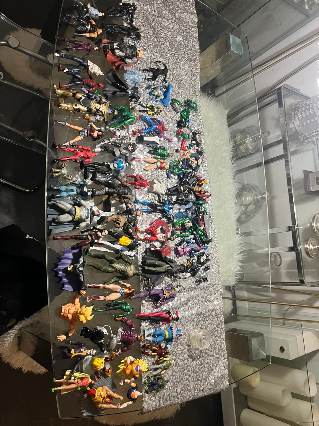 Assorted broken Action Figures Lot