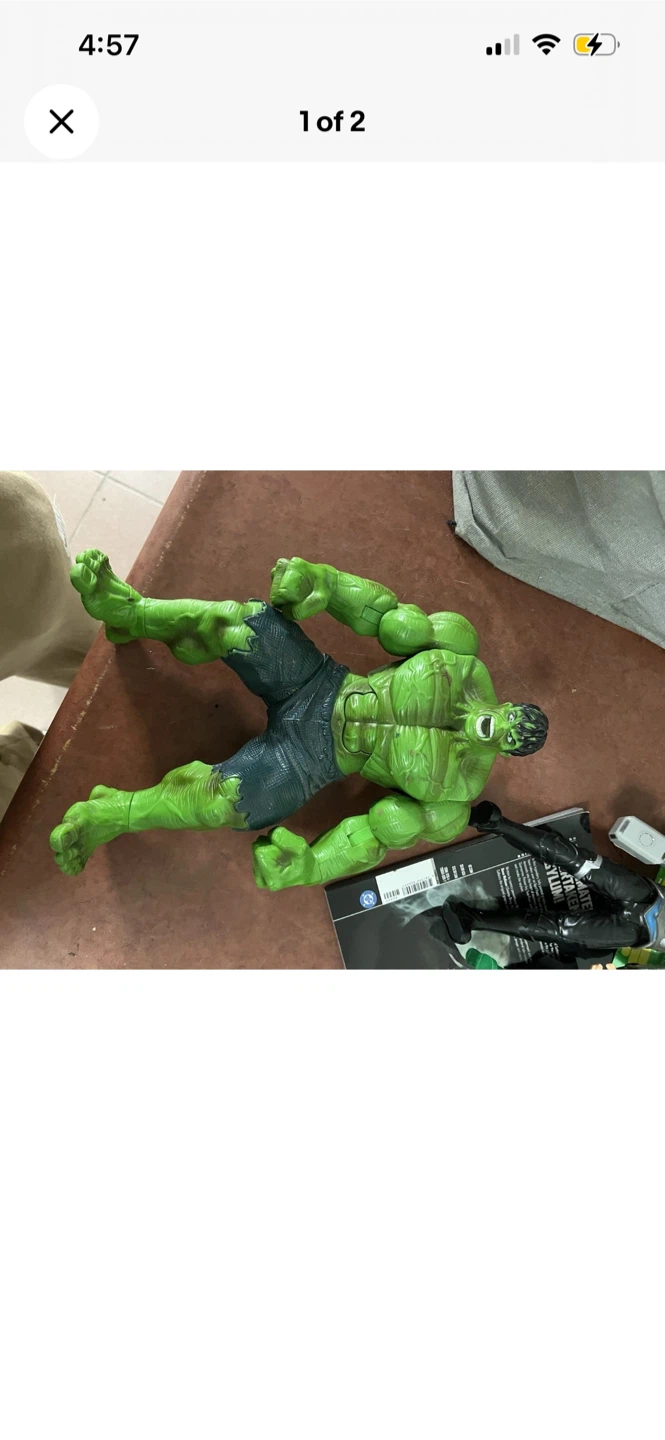 The Incredible Hulk Action Figure big figure