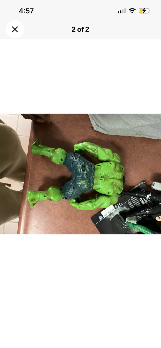 The Incredible Hulk Action Figure big figure - photo 2