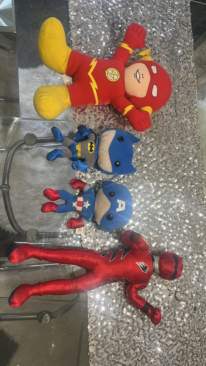 Rare 2012 Plush Toys superhero’s 10$ each