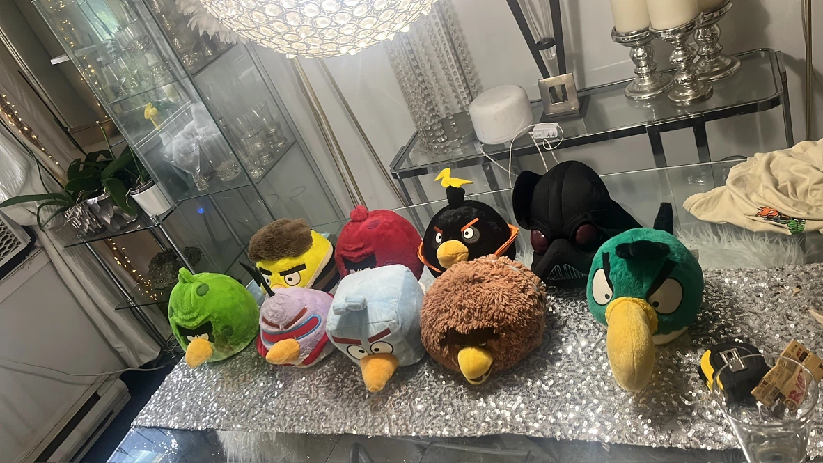 Collection of Angry Birds Plush Toys 10$ each