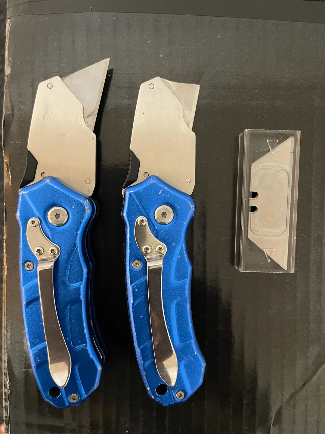 Mastercraft Folding Utility Knives - 2 Pack