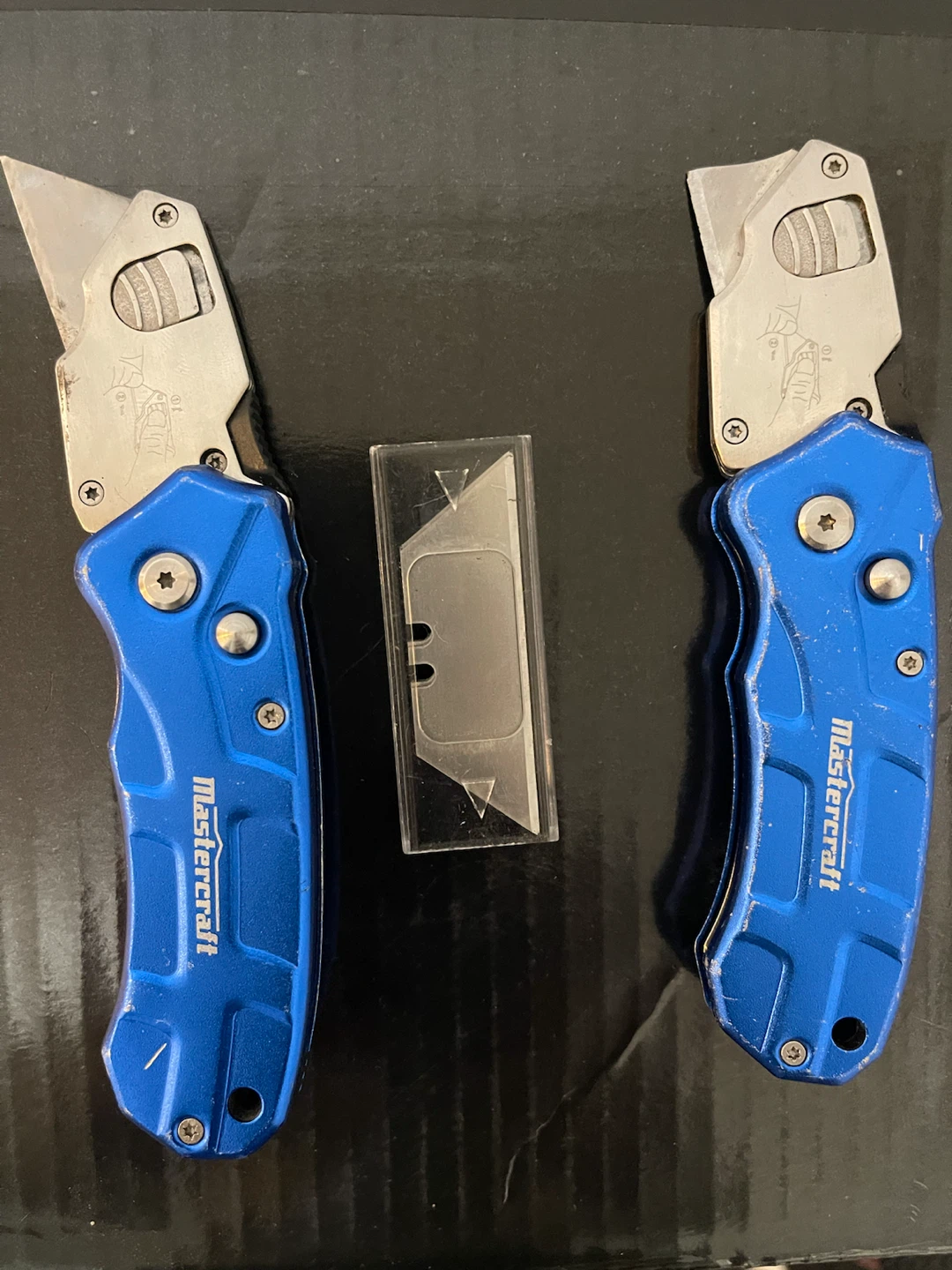 Mastercraft Folding Utility Knives - 2 Pack - photo 2
