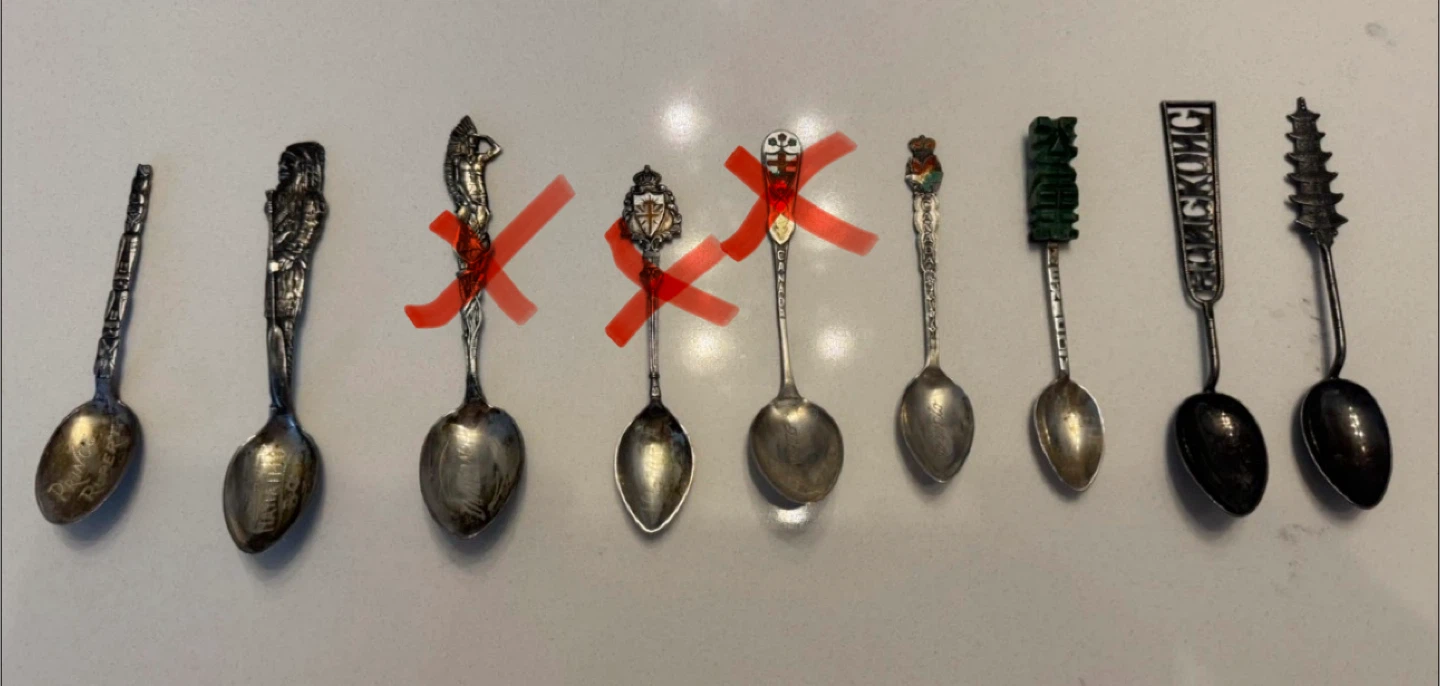 Antique Collectible Sterling Silver Souvenir Spoon, $20 & Up