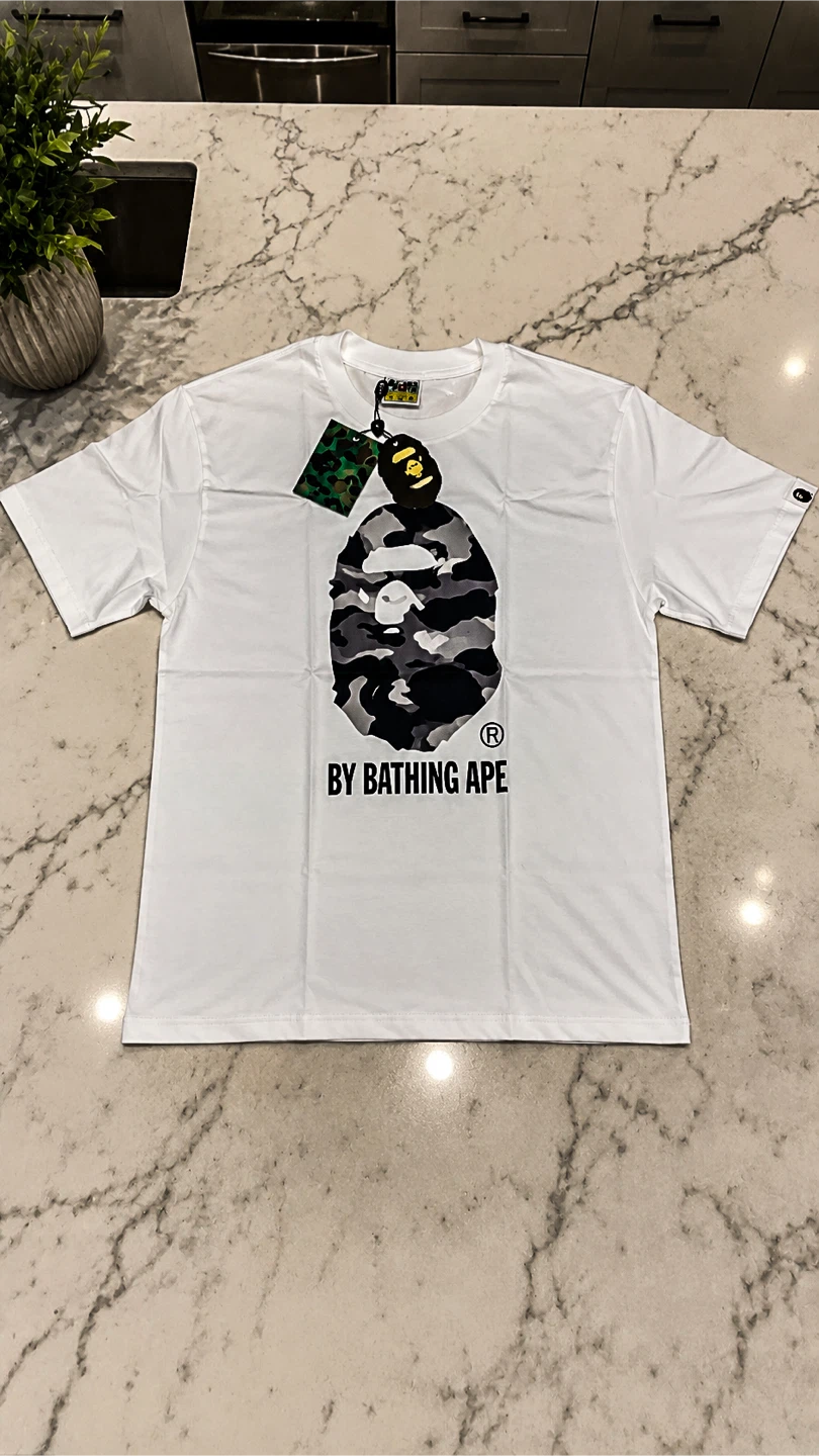 A Bathing Ape White T-Shirt, Size Large - photo 3
