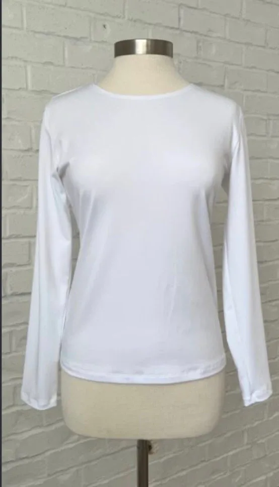 Lord & Taylor Iconic Fit White Long Sleeve Shirt Size L - photo 4