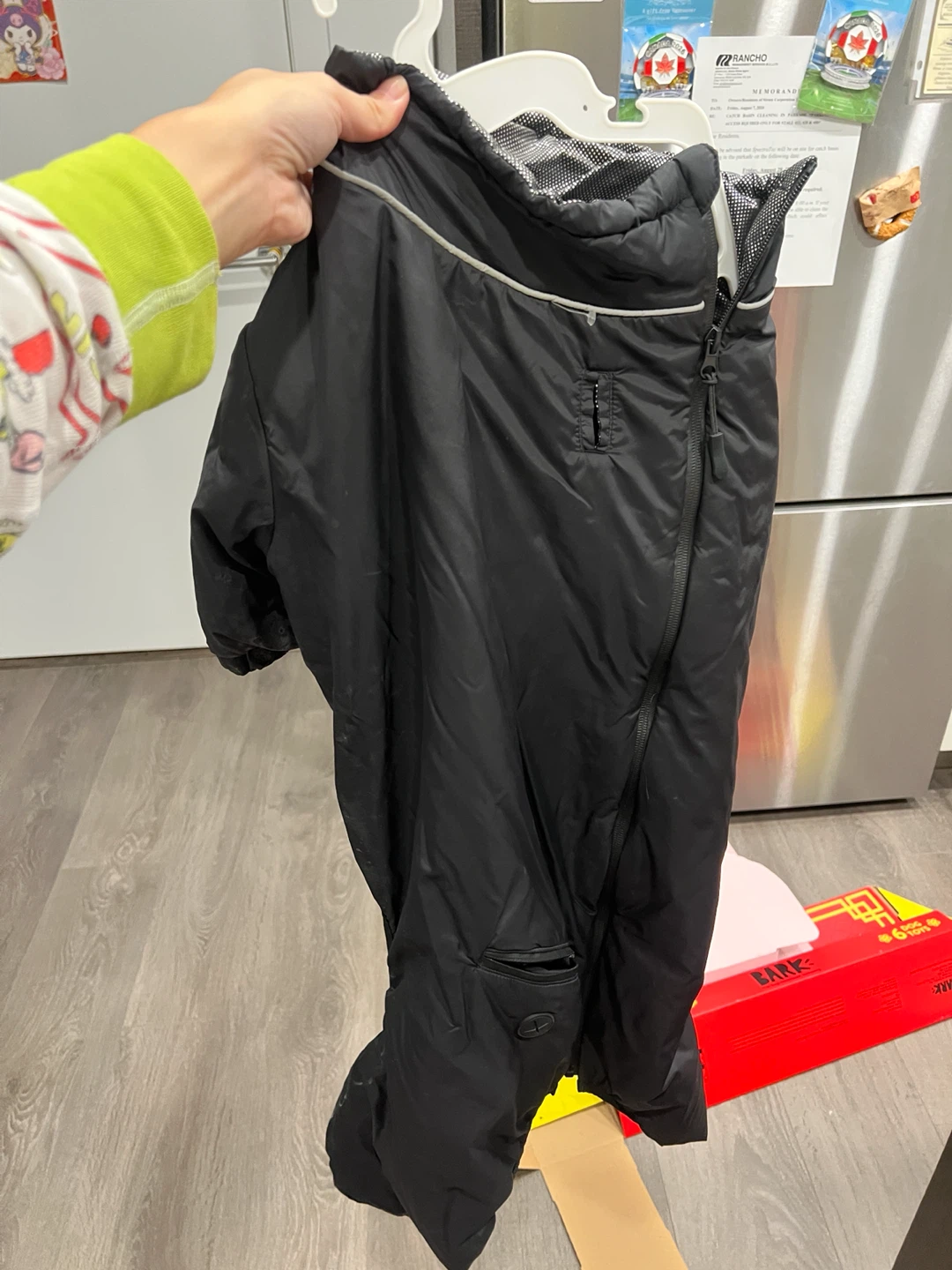 Bailey & Bella Dog snowsuit Black 2XL