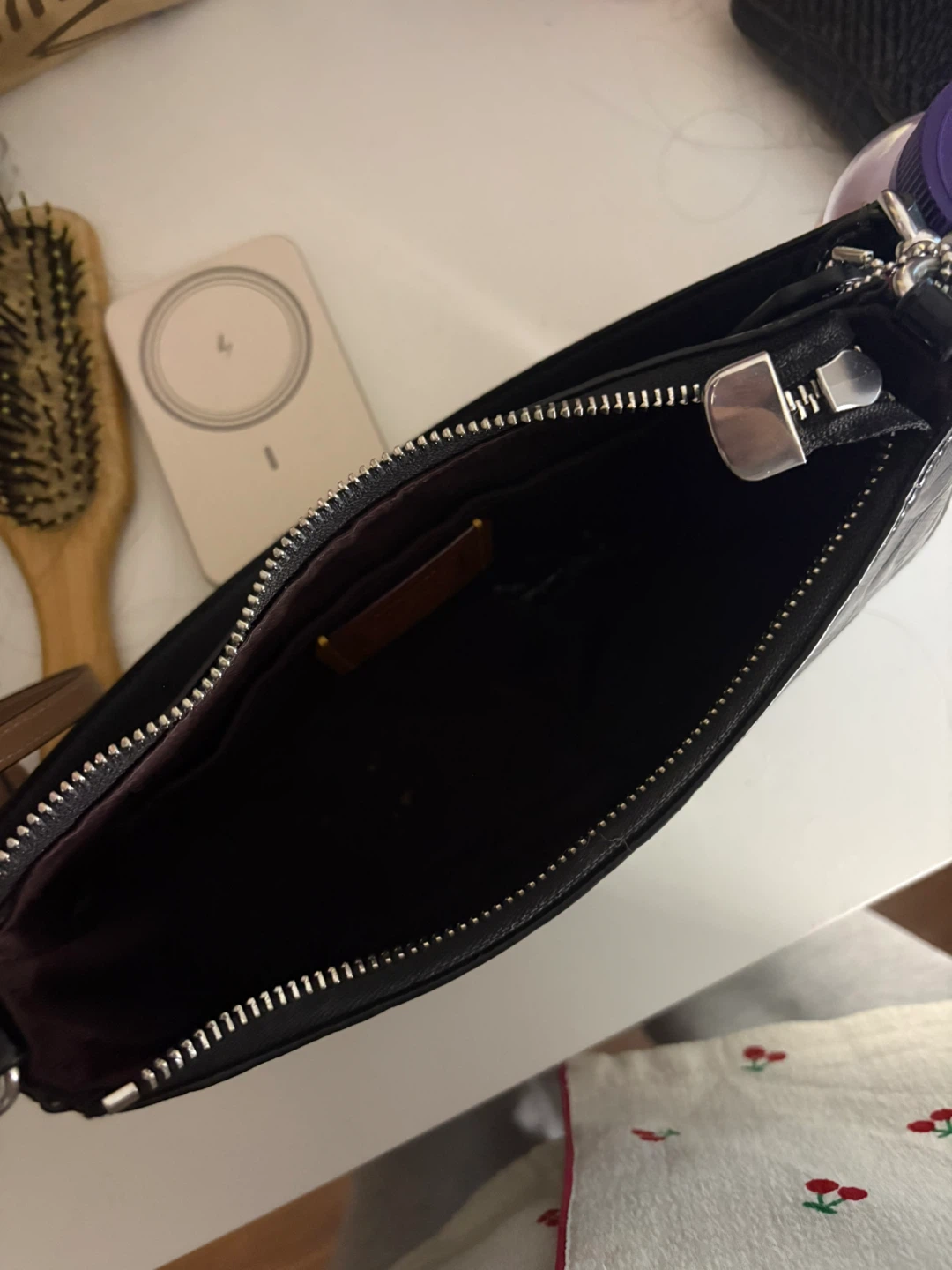 Coach signature leather bag - photo 2