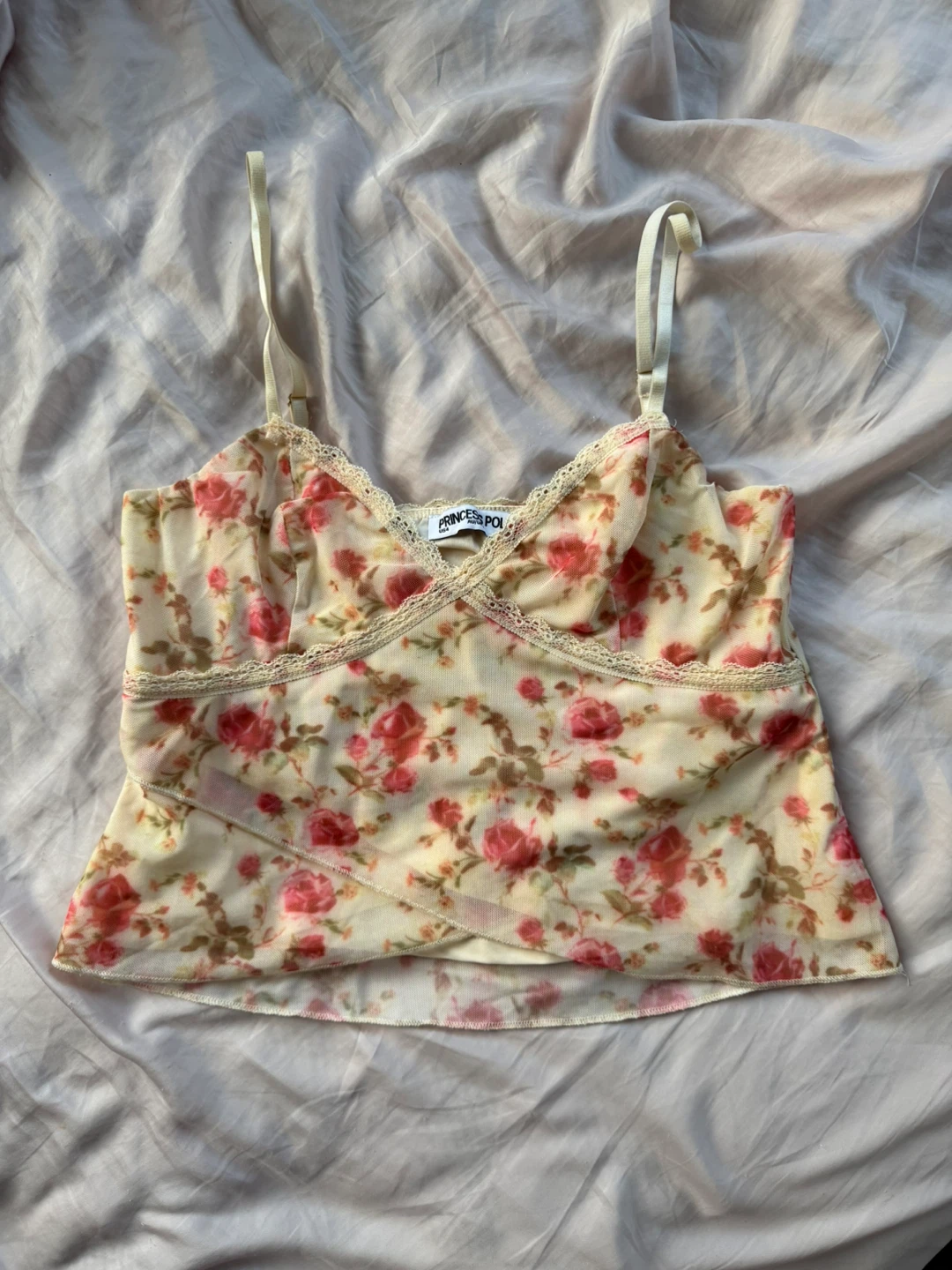 princess polly niklaus top in cream