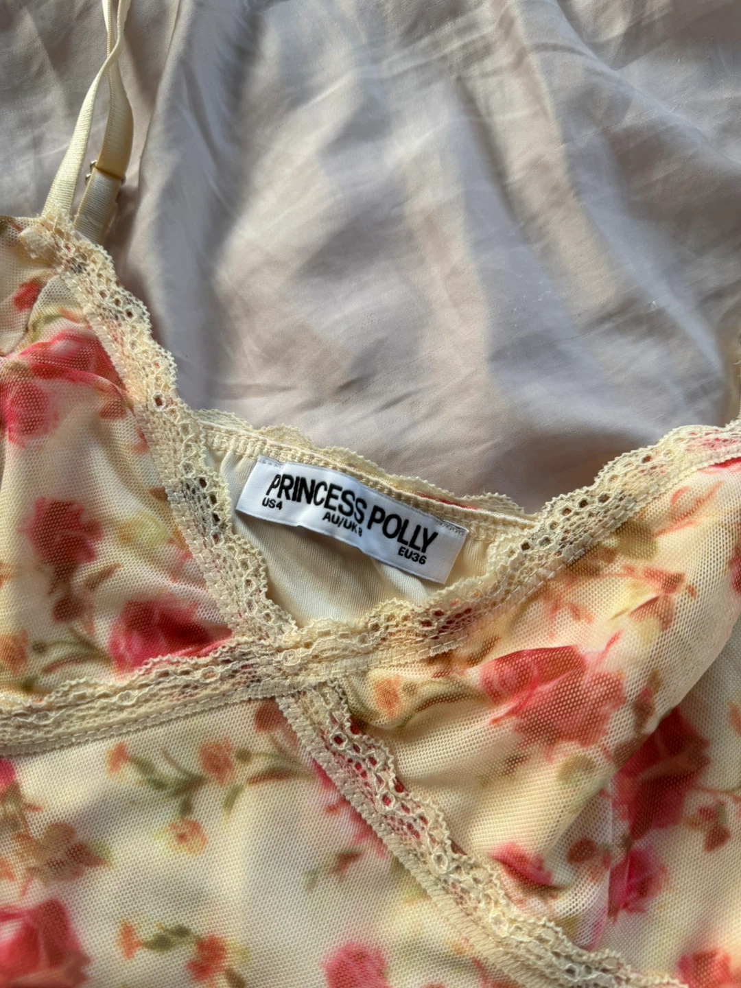 princess polly niklaus top in cream - photo 4