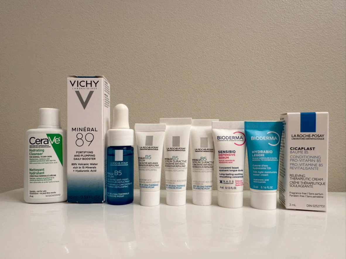 🆕 Skincare Sample Set: CeraVe, Vichy, La Roche-Posay, Bioderma