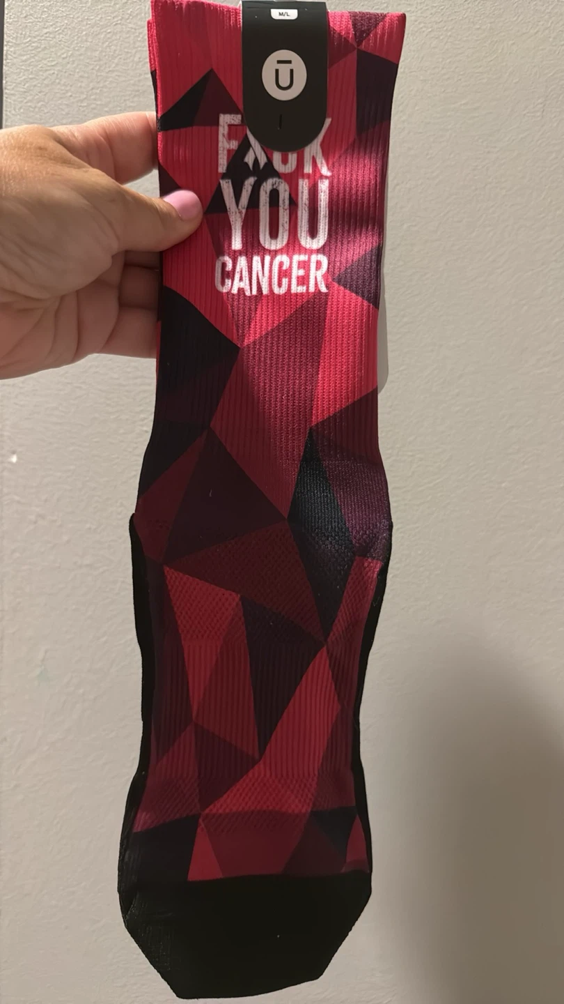 Fuck You Cancer Crew Socks