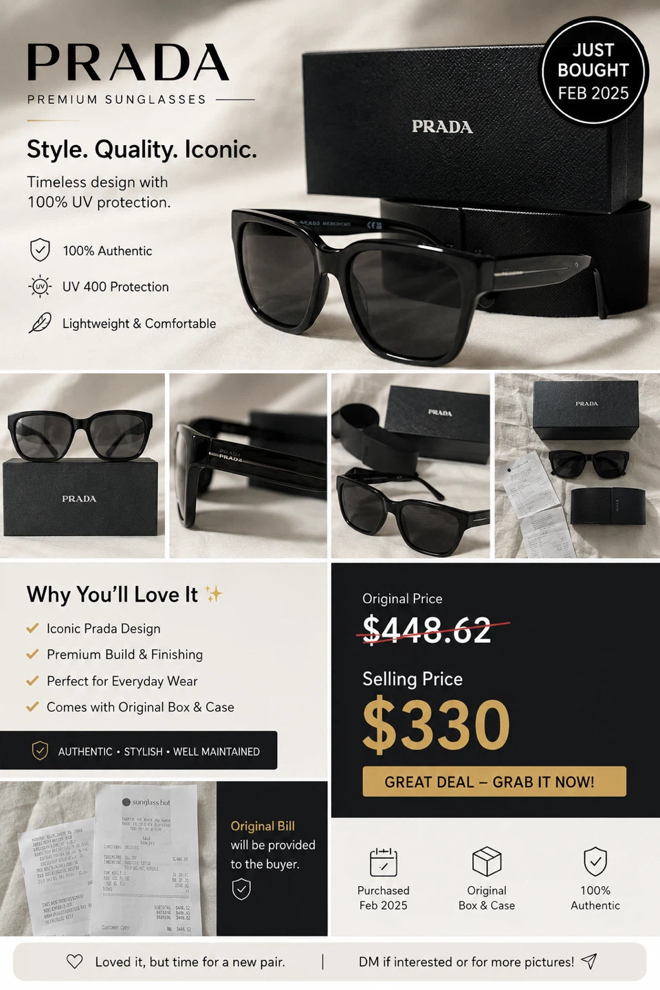 Prada Premium Sunglasses