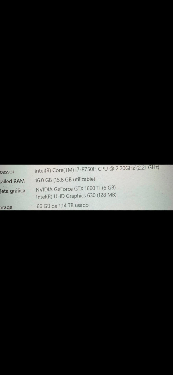 Alienware Laptop Intel Core i7 16GB RAM NVIDIA GTX 1660 Ti - photo 3