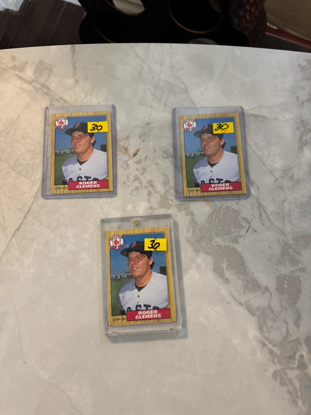 Roger Clemens Baseball Card