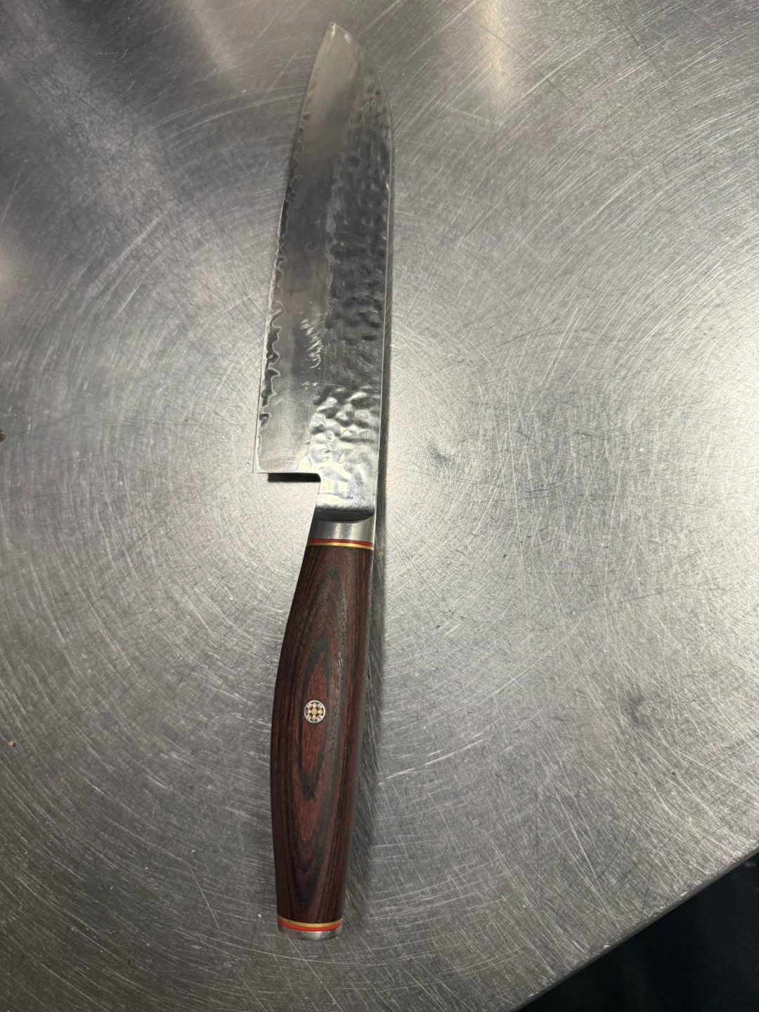 MIYABI 6000 MCT 7 inch Santoku, Brown - photo 2