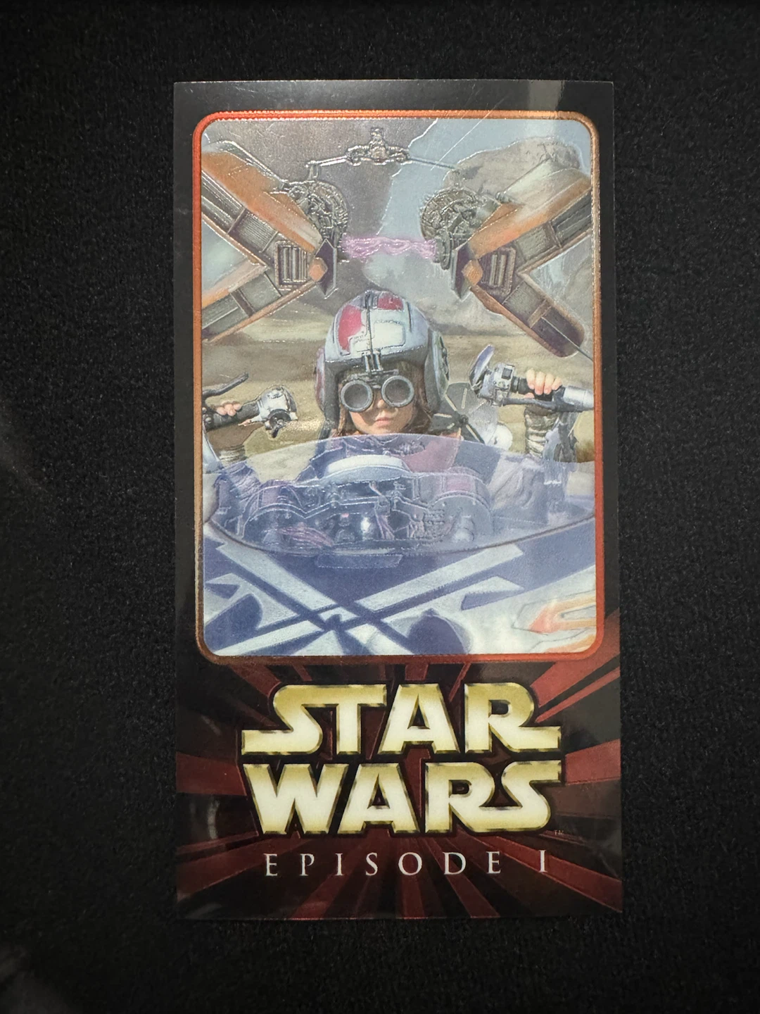 Star Wars Episode I Topps Widvision Card 1 of 5