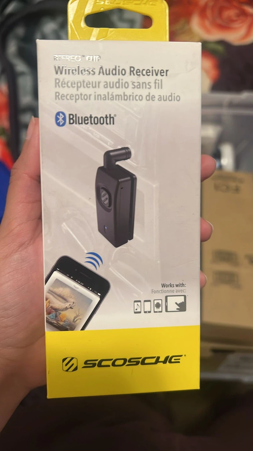 Scosche Stereo Clip Wireless Audio Receiver