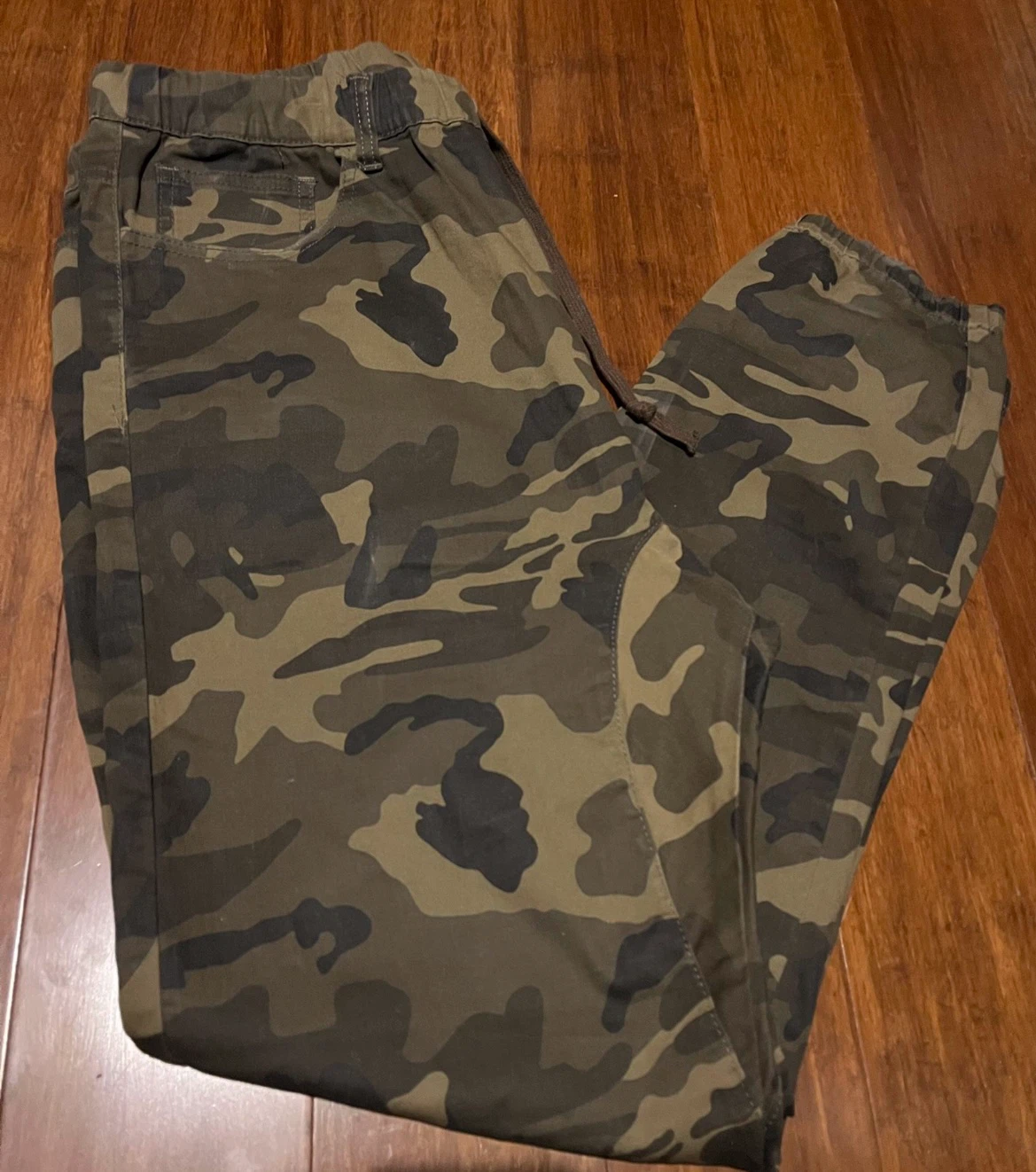 Victorious Men's Casual Twill Stretch Jogger Pants. Size 3XL