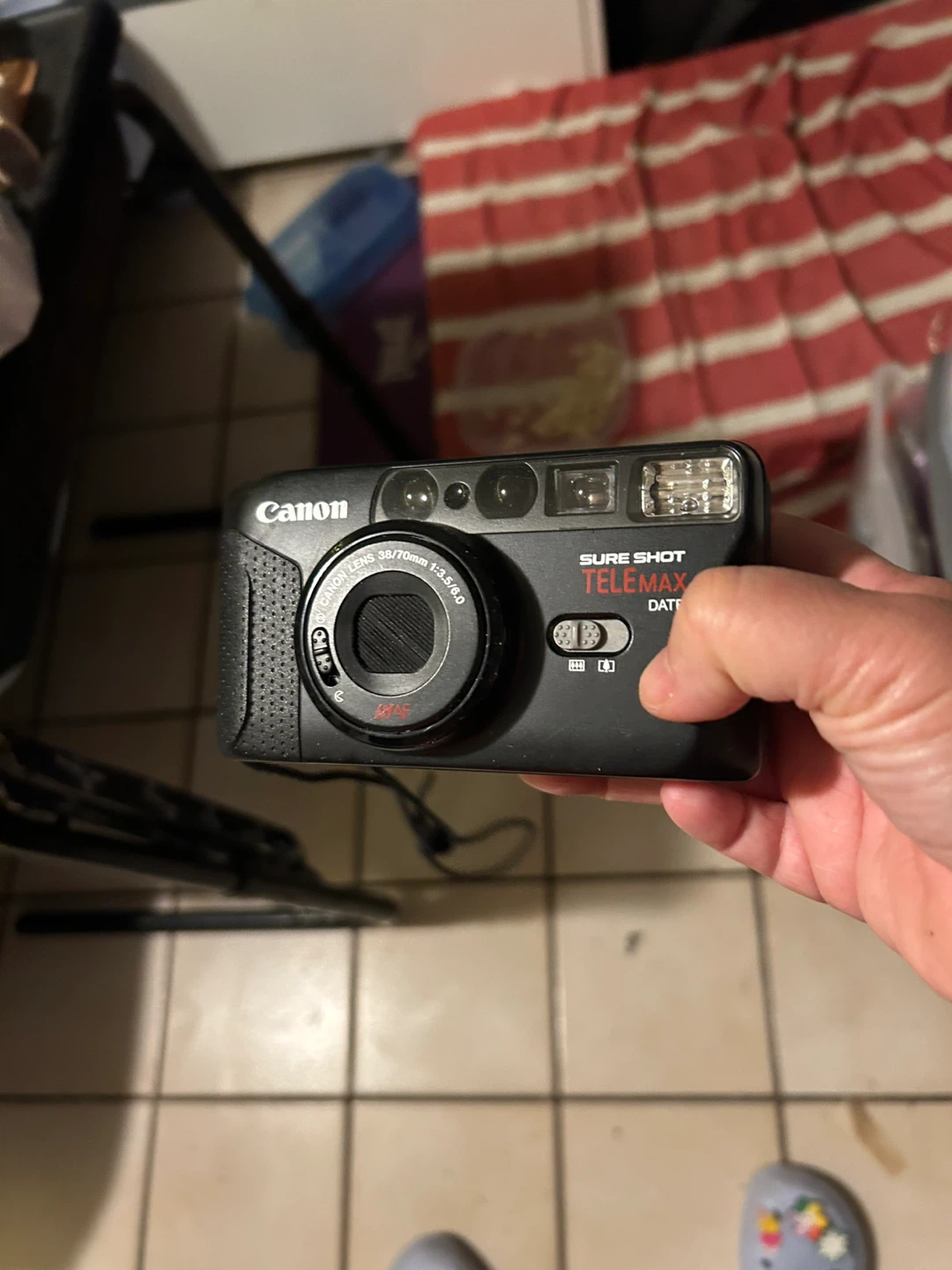 Canon Sure Shot Telemax Point and Shoot Camera