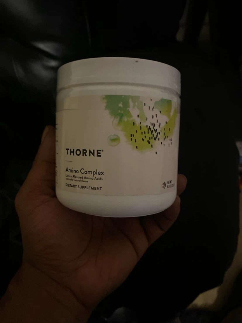 Thorne Amino Complex Lemon Flavored Dietary Supplement 7.7 oz