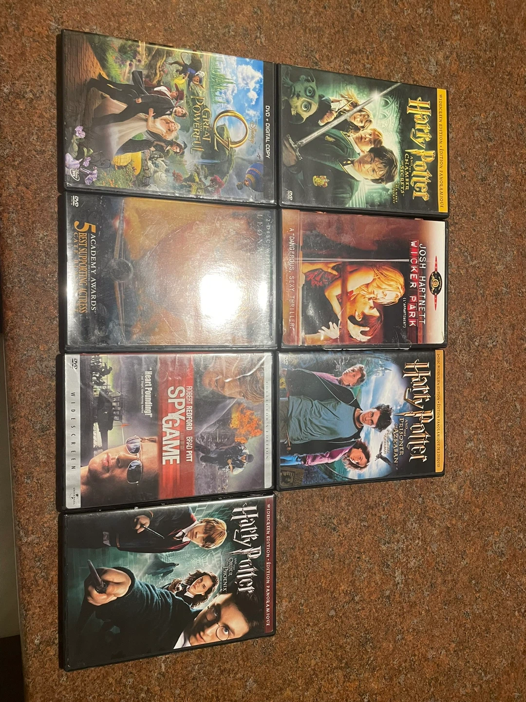 Lot of 7 Assorted DVD Movies