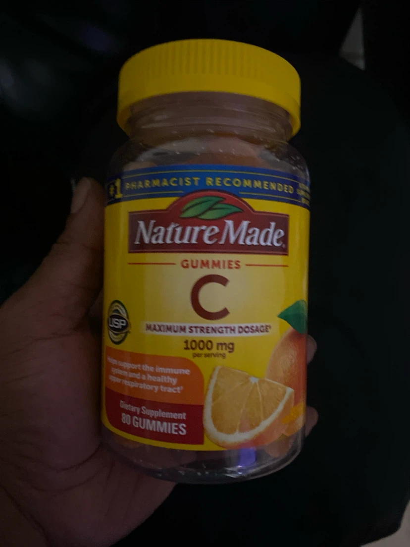 Nature Made Vitamin C Gummies, 1000 mg, 80 Count