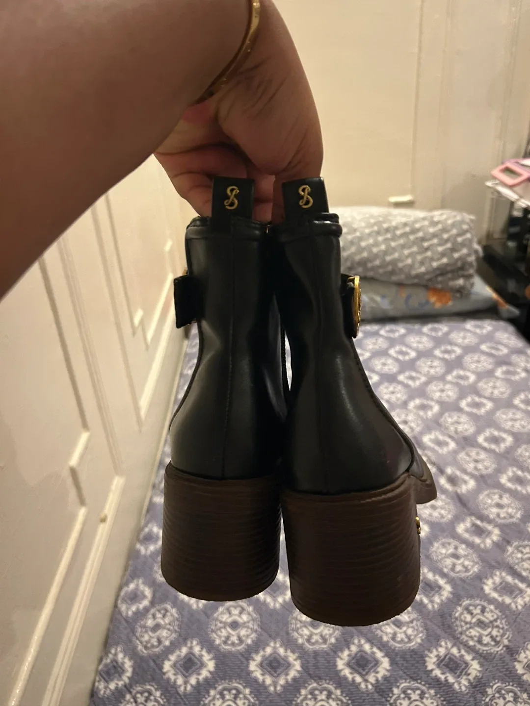 Sam Edelman Black Ankle Boots - photo 4