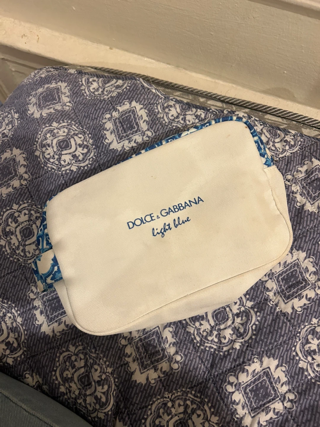 Dolce & Gabbana Light Blue Toiletry Pouch