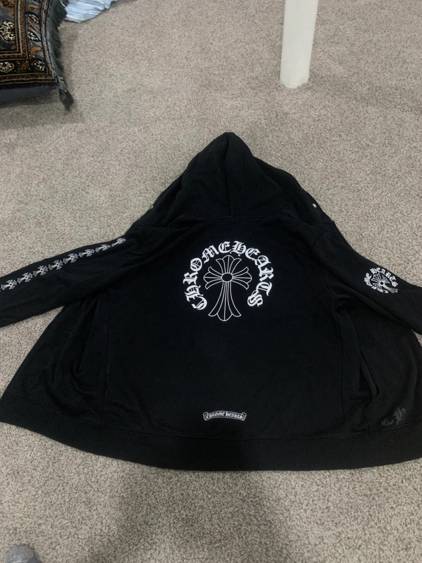 Chrome Hearts Zip Up Hoodie