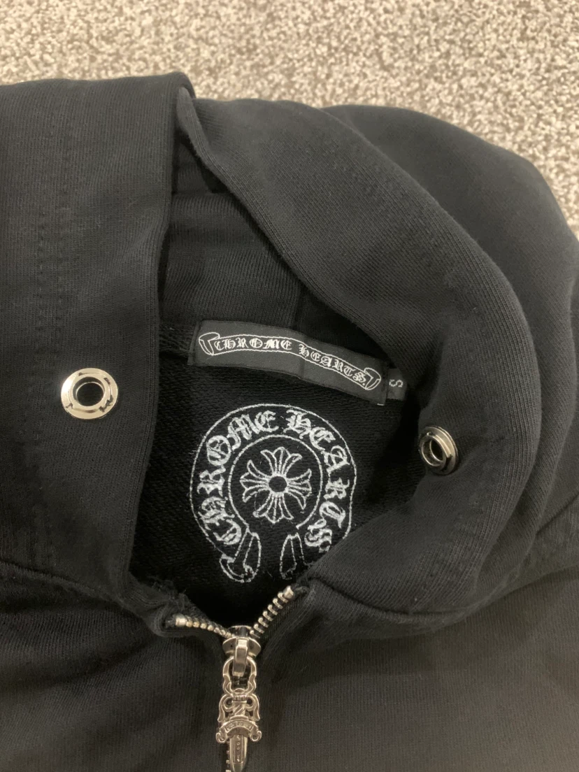Chrome Hearts Zip Up Hoodie - photo 2