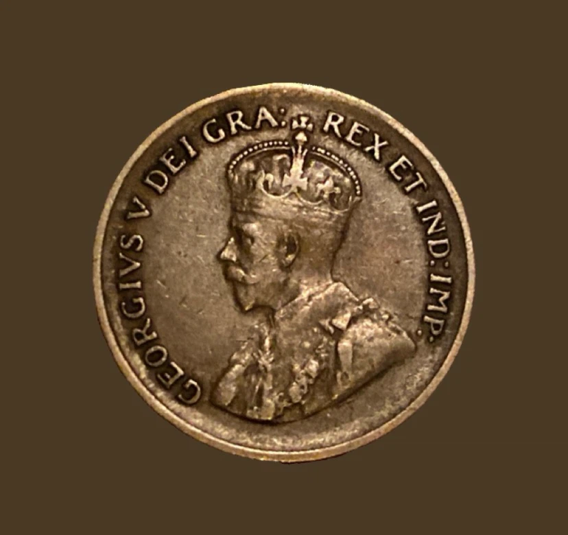 1932 Canadian One Cent Coin