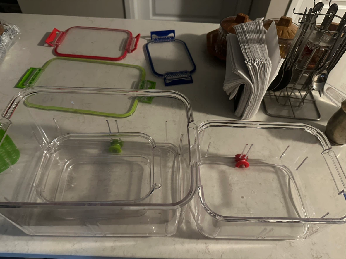 Set of 3 Food Storage Containers - photo 4